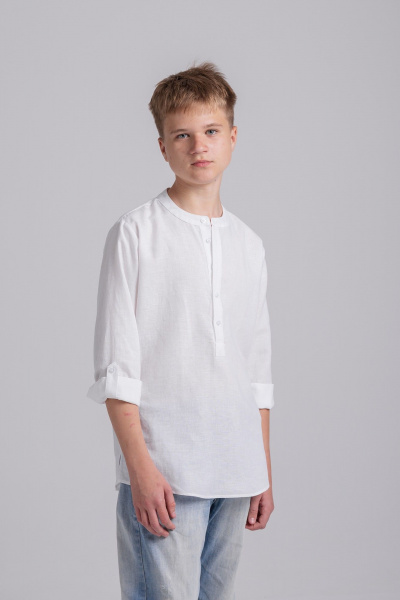 Рубашка Nadex 41-117232/111-25 белый - фото 7