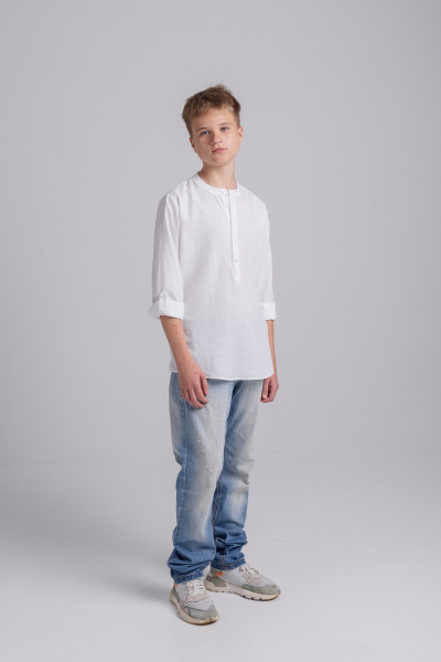 Рубашка Nadex 41-117232/111-25 белый - фото 6