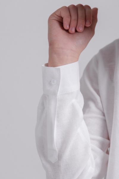 Рубашка Nadex 41-117232/111-25 белый - фото 5