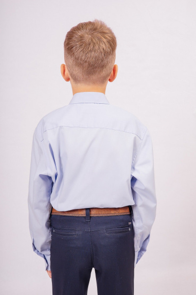 Рубашка Nadex 42-103712/202-25 светло-голубой - фото 5