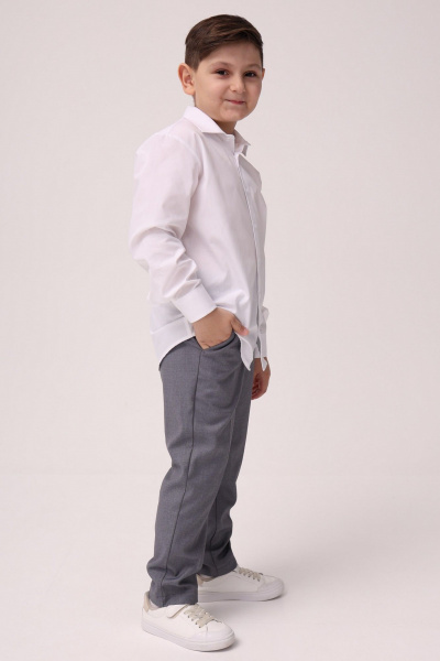 Рубашка Nadex 42-103812/102-25 белый - фото 4