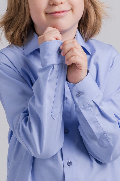 Рубашка Nadex 42-103812/202-25 голубой - фото 5