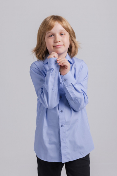 Рубашка Nadex 42-103812/202-25 голубой - фото 1