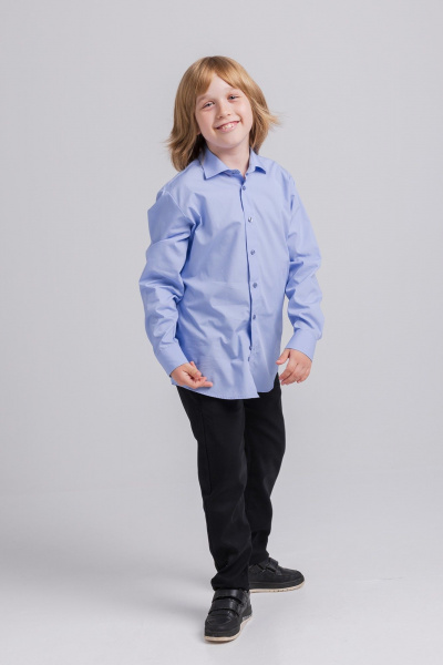 Рубашка Nadex 42-103812/202-25 голубой - фото 2