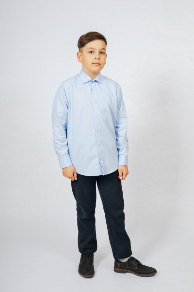 Рубашка Nadex 42-103812/202-25 светло-голубой - фото 2