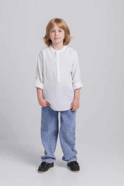 Рубашка Nadex 42-117132/111-25 белый - фото 3