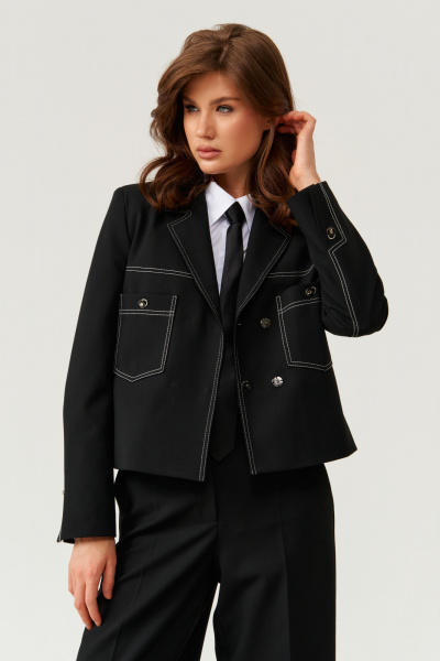 Жакет Панда 104030 черный - фото 1