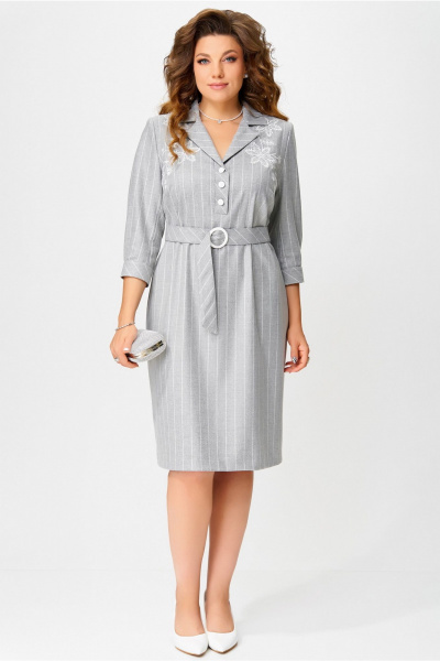 Платье Fita 5071 серый_ледник - фото 1