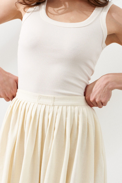 Юбка C. of PAPAYA NEW 1783 сливочный - фото 4