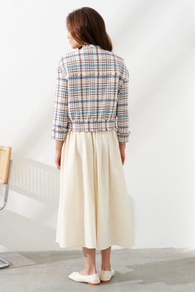 Юбка C. of PAPAYA NEW 1783 сливочный - фото 8