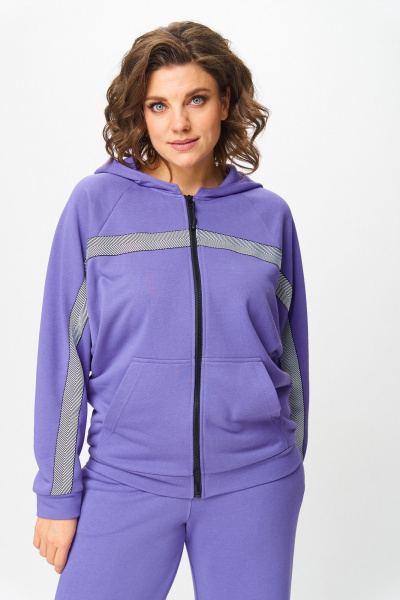 Брюки, худи Michel chic 1356/1 лаванда - фото 6