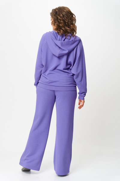 Брюки, худи Michel chic 1356/1 лаванда - фото 4