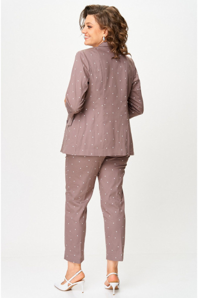 Брюки, жакет БелЭльСтиль 412-3_03_22+586-2_87_22_капучино - фото 9