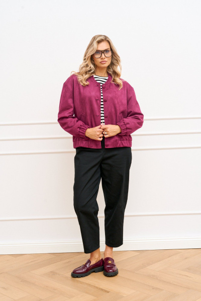 Бомбер AMUARt 1022-3 бордо - фото 1