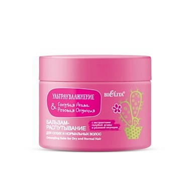 Бальзам-ополаскиватель Belita УЛЬТРАУВЛАЖНЕНИЕ-Бальзам-распутывание для сухих и нормальных волос - фото 1