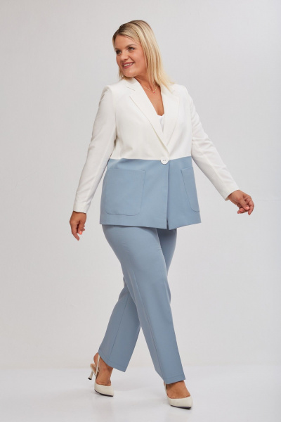 Брюки, жакет Takka Plus 23-178-2 - фото 5