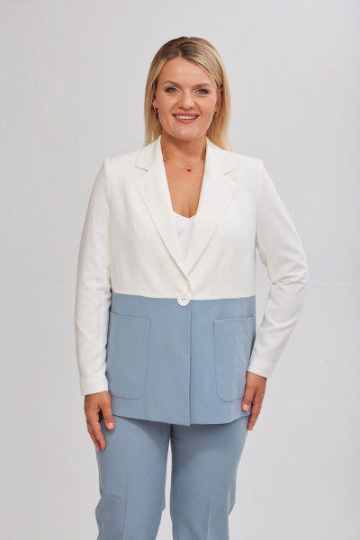 Брюки, жакет Takka Plus 23-178-2 - фото 2