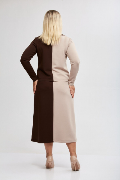 Джемпер, юбка Takka Plus 25-252 - фото 4