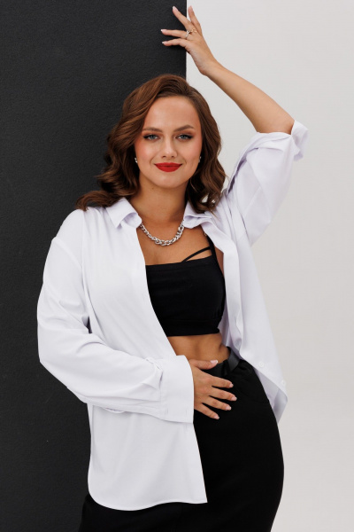 Блуза ANIDEN 36-1 белый - фото 7