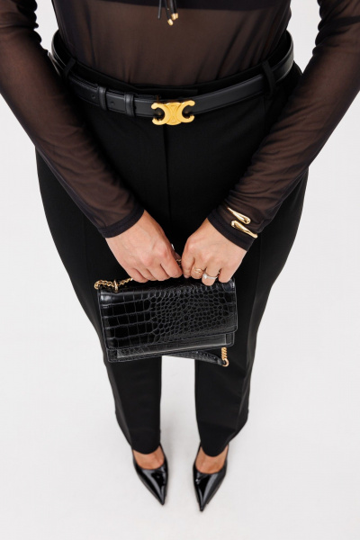 Брюки, жилет ANIDEN 6114-1 черный - фото 13