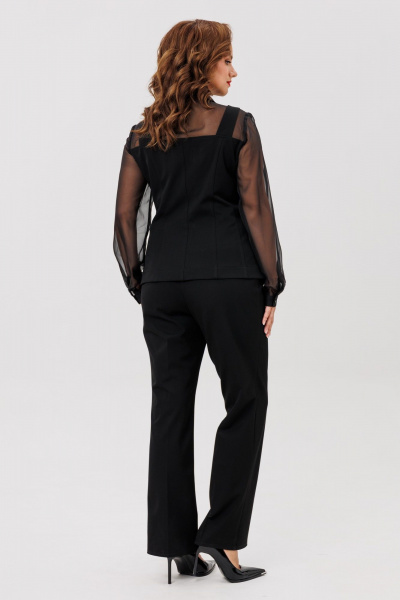 Брюки, жилет ANIDEN 6114-1 черный - фото 9