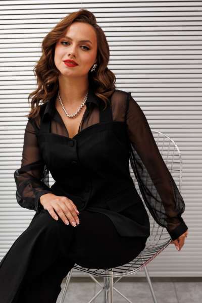 Жилет ANIDEN 65-1 черный - фото 13