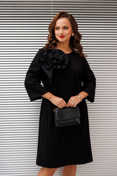 Платье ANIDEN 713-1 черный - фото 8