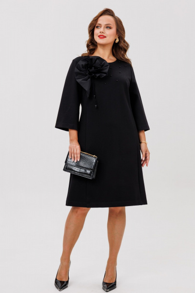 Платье ANIDEN 713-1 черный - фото 2