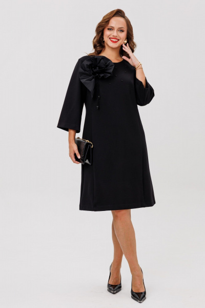 Платье ANIDEN 713-1 черный - фото 1