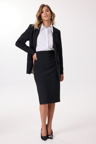 Юбка Твой имидж 2190 черный - фото 5