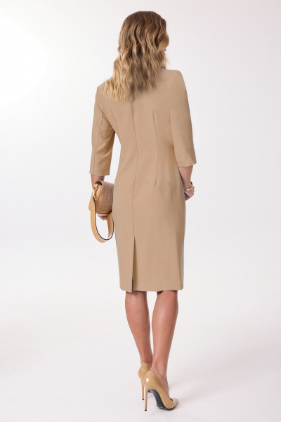 Платье Твой имидж 2187 песочный - фото 2