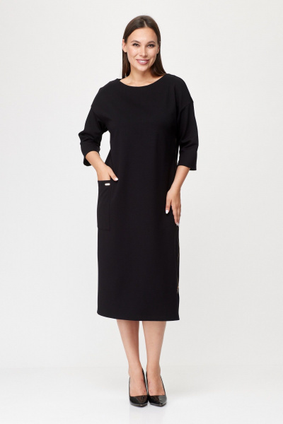Платье Michel chic 2080/2 черный - фото 3