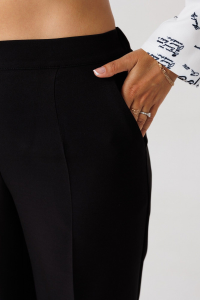 Брюки, жакет Mubliz 259 бело-черный - фото 11