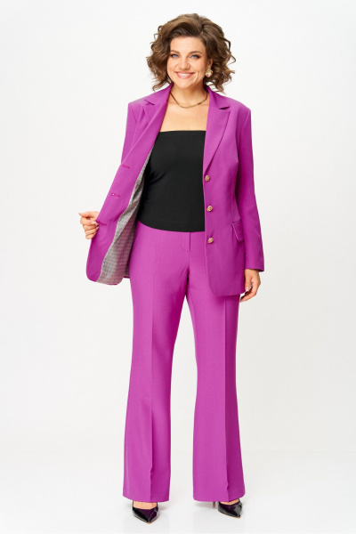 Брюки, жакет Svetlana-Style 2050 лиловый - фото 1