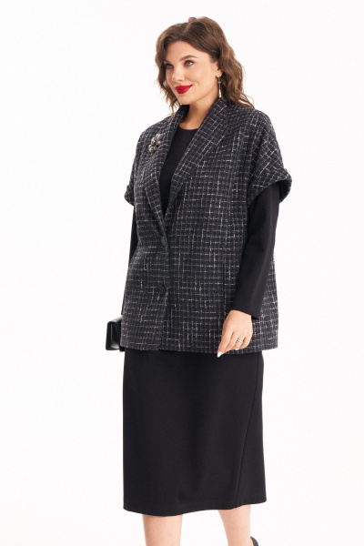 Жилет, платье Almirastyle 464 - фото 6