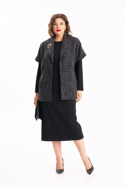 Жилет, платье Almirastyle 464 - фото 1