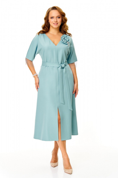 Платье T&N 7677 холодная_мята - фото 1