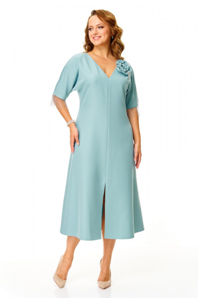 Платье T&N 7677 холодная_мята - фото 3