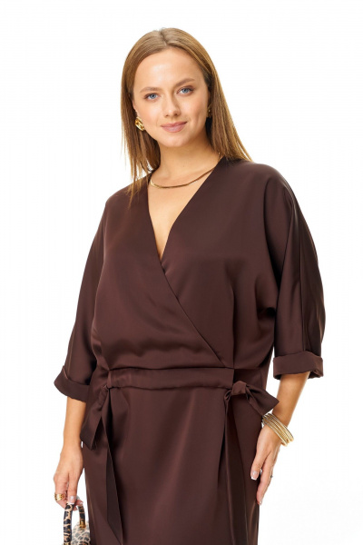Платье T&N 7680 шоколад - фото 8