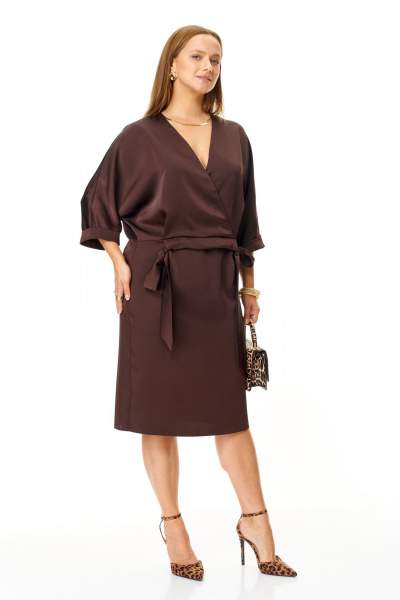 Платье T&N 7680 шоколад - фото 6