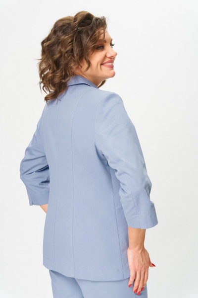 Жакет БелЭльСтиль 412-3_03_22 голубой - фото 5
