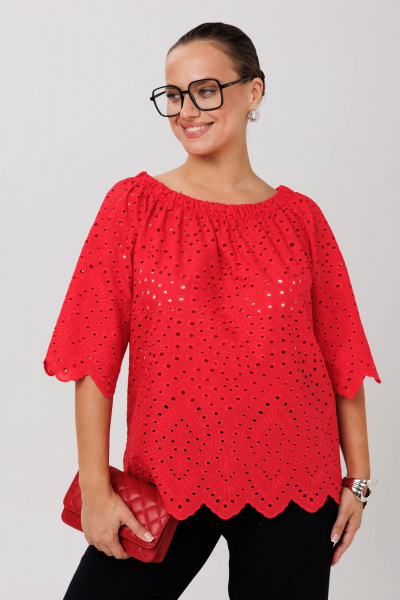 Блуза Anastasia 1131.3 красный - фото 1