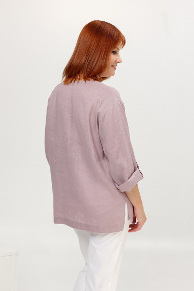 Блуза Соджи 664 лавандовый - фото 4