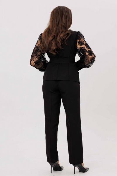 Брюки, жакет Mislana 1207 черный - фото 8