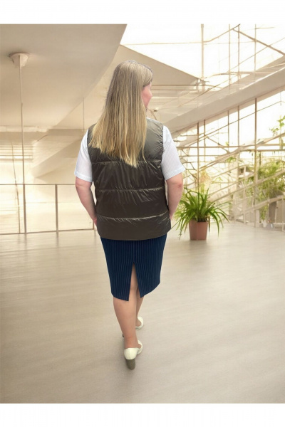 Жилет Франтишка 25с-104-с78_176 бронза - фото 3