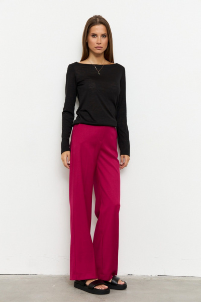 Брюки Luitui R2075 фуксия - фото 1