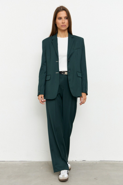 Брюки Luitui R2075 изумрудный - фото 7