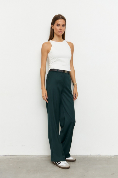 Брюки Luitui R2075 изумрудный - фото 6