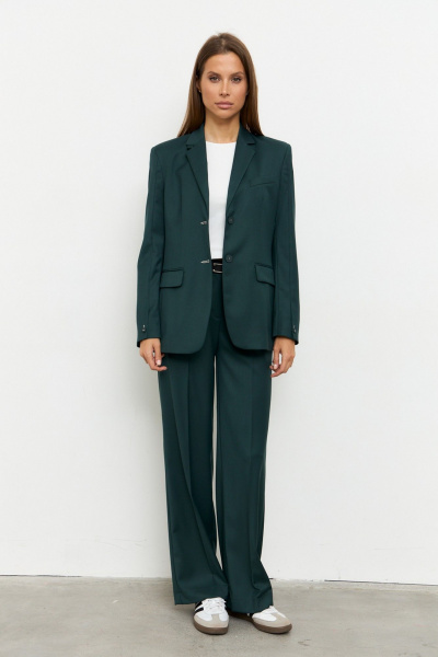 Брюки Luitui R2075 изумрудный - фото 2