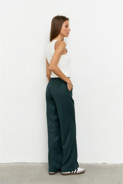 Брюки Luitui R2075 изумрудный - фото 4